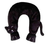 Sänger - Bolsa de agua caliente para el cuello, para el hombro, diseño de gato, color blanco y negro