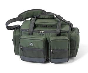 Sänger Top Tackle Systems Anaconda - Bolsa de Supervivencia con Aislamiento térmico, 100% poliéster 600D, 65 x 36 x 35 cm, Impermeable, con Cubiertos y vajilla para 2 Personas, Color Verde