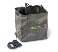Sänger Top Tackle Systems Anaconda Freelancer Water Guard 12 - Papelera Plegable, Material EVA/PE, Capacidad de 12 l, con Cuerda de Lanzamiento de 4 m, diseño de Camuflaje