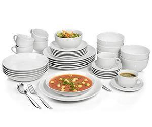 SÄNGER Vajilla New Port de 36 piezas para 6 personas | Colección Premium