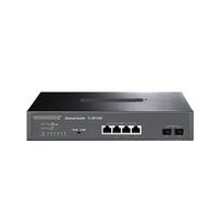 SAEVVCJWW Conmutador Ethernet de 4 Puertos, 2,5G, conmutador de Red de 2,5 Gbe con concentrador de Red de Enlace Ascendente 10G SFP+, Divisor de Internet TL-SH1206 (Size : UK Adapter)