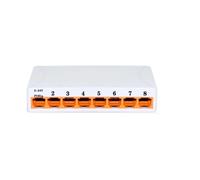 SAEVVCJWW Conmutador Gigabit Ethernet de 1000Mbps, concentrador RJ45 de Alto Rendimiento, Divisor de Internet, conmutador de Red, conmutador Inteligente Ethernet (Size : 8 Ports)