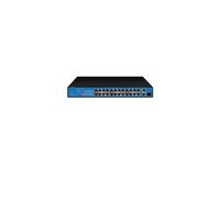 SAEVVCJWW Conmutador Gigabit PoE Completo, conmutador Ethernet de 10/100/1000M, Fuente de alimentación integrada de 300W, Interruptor Inteligente AI (Size : EW-S1827CG-AP)