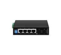 SAEVVCJWW Conmutador Industrial Gigabit PoE 5/6 Puertos 100/1000 Base-T DIN IP30 conmutador de Red Ethernet protección contra Rayos MAX BT90W (Size : ZX500-AFG-42S)