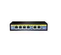 SAEVVCJWW Conmutador PoE 6 10 11 Conmutador Ethernet de 100 Mbps Conmutador de Red rápido Vlan (Size : X1006B)
