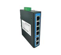 SAEVVCJWW Conmutador PoE Industrial de 6 Puertos Conmutador Ethernet 10/100M Conmutador de Red de 4 Puertos PoE y 2 Puertos RJ45