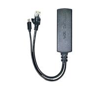 SAEVVCJWW Divisor PoE 10/100Mbps IEEE802.3af 44-57V a Fuente de alimentación Micro USB de 5V 2.4A