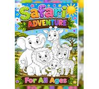 Safari Adventure: Fun Coloring Book for Kids