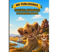 Safari Animals Coloring Book