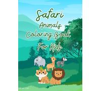 Safari Animals Coloring Book For kids