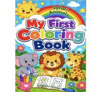 Safari Animals Colouring Book: English version
