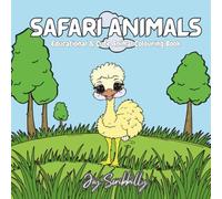 Safari Animals: Educational & Cute Animal Colouring Book