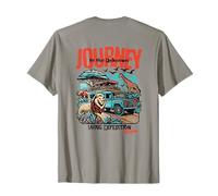 Safari - Backprint: Expedition Journey To The Unknown Camiseta