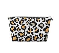 Safari con Estampado Animal de Piedras de Leopardo, Bolsa de artículos de tocador Bolsa de Maquillaje Bolsa de cosméticos Bolsa de artículos de tocador de Viaje portátil