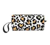Safari con Estampado Animal de Piedras de Leopardo, Bolsa de Maquillaje Bolsa de cosméticos Bolsa de artículos de tocador de Viaje portátil Bolsa de Maquillaje