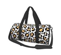 Safari con Estampado Animal de Piedras de Leopardo, Bolsa de Viaje de Gran Capacidad, Bolso Redondo, Bolsa de Viaje Deportiva, Bolsa de Mano, Bolsa de Fitness
