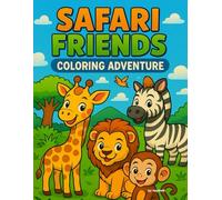 Safari Friends: Coloring Adventure