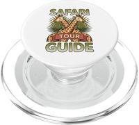 Safari Guía Turístico Disfraz Zoo Safari Tour Carnaval Fasching PopSockets PopGrip para MagSafe