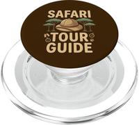 Safari Guía Turístico Disfraz Zoo Safari Tour Carnaval Fasching PopSockets PopGrip para MagSafe