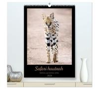 Safari hautnah - Südliches und östliches Afrika (hochwertiger Premium Wandkalender 2026 DIN A2 hoch), Kunstdruck in Hochglanz: Mit Afrikas Tierwelt auf Augenhöhe