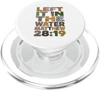 Safari lo dejó en el Agua Mateo 28:19 PopSockets PopGrip para MagSafe