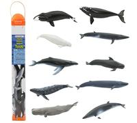 Safari Ltd.-100072 Safari Toobs-Miniatura de Ballenas, Multicolor, M