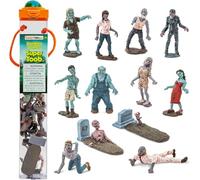 Safari Ltd. 12 Figuras de Zombis | Figuras Minitura de Juguete | No Tóxicos y Libres de BPA | Adecuados para Niños de 3