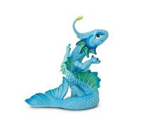 Safari Ltd. Baby Ocean Dragon Figurine - Figurita de dragón mítico de 4" - Juguete para niños, niñas y niños de 4 años en adelante