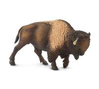 Safari Ltd. Bisonte 12.7cm| Juguetes de Animales | No tóxico y Libre de BPA | Apto para Niños de 3