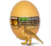 Safari Ltd. Dino Dana Baby Tyrannosaurus Rex in Egg Figurine - 4.5"""" Dinosaur Egg - Educational Toy for Boys Girls and Kids Ages 3+