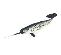 Safari Ltd.- Narval Safari Animals Figura de Juguete, Multicolor (212202)