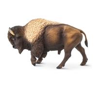 Safari Ltd. North American Bison Figurine - Realistic 5"""" Wildlife Figurine - Educational Toy for Boys Girls and Kids Ages 3+