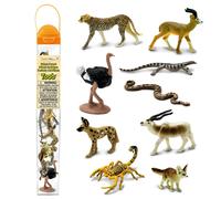 Safari Ltd. Sahara Desert Animals Toob - 9 Mini Animal Figurinas - Juguete educativo para nios y nios de 3 aos