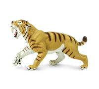 Safari Ltd. Smilodon Figurine - Sabre-Toothed Tiger Figure | Juguetes para Niños | No tóxicas y Libres de BPA | Apto para Niños de 3+ | Safari Ltd