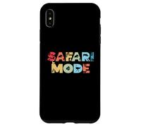 Safari Mode Animal Wildlife Zoo Animal Funny Safari Crew Carcasa para iPhone XS MAX