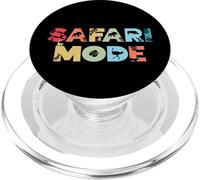Safari Mode Animal Wildlife Zoo Animal Funny Safari Crew PopSockets PopGrip para MagSafe