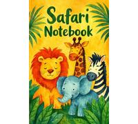Safari Notebook: Wild-Themed Graph Paper Journal for Kids, Students, and Creative Adventures