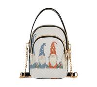 Safari Retro Simple Gnomos Bolso cruzado para mujer con múltiples bolsillos para mujeres para madres
