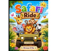 Safari ride - Afun coloring book for kids aged 2 to 6