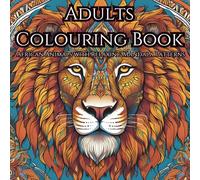 Safari Serenity: African Wildlife Colouring Book for Adults: 50 Intricate African Animals with Relaxing Mandala Patterns for Mindful Colouring, Stress Relief, and Calm Creativity (Ember & Ink)