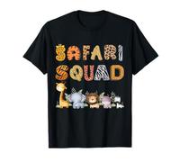 Safari Squad - Jungle Animal Adventure Crew Design Camiseta