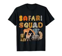 Safari Squad - Jungle Animal Adventure Crew Design Camiseta