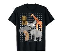 Safari Squad - Jungle Animal Adventure Crew Design Camiseta