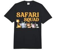Safari Squad - Jungle Animal Adventure Crew Design Comfort Colors Adult Heavyweight T-Shirt