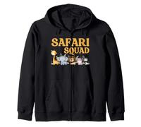 Safari Squad - Jungle Animal Adventure Crew Design Sudadera con Capucha