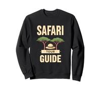 Safari Tour Guide Funny Retro Adventure Dicho Sudadera