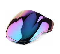 SAFATBZ Carenado Spoiler Parabrisas Motocicleta con Doble Burbuja para CBR600 para CBRF4 99-00 para CBR 600 RR F4 1999-2000 Parabrisas Deflectores(Iridium)
