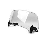 SAFATBZ Moto Parabrisas para Z650 para Z800 para Z750 Z900 para Z900RS para Z1000 Z1000SX Extensión Parabrisas Ajustable Spoiler Deflector Viento Bloqueable Wind Shield Deflectores(Large Smoke)
