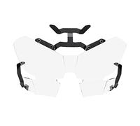 SAFATBZ Rejilla Faro Moto Cubierta Parrilla Faro para África para Twin CRF1100L para CRF 1100 para Aventura para Deportes Motocicleta Faro Delantero Cubierta Protectora(Acrylic)