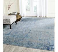Safavieh Abella Vintage Inspirado Alfombra, luz Azul/Multicolor, 152 x 243 cm